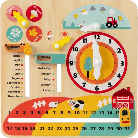 Aprendizaje Montessori en madera para niños de 3 años
