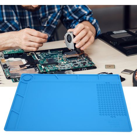 S-130+ Coussinet isolant de réparation anticorrosion et antistatique pour la réparation de cartes de circuits imprimés électroniques industrielles (1/5)