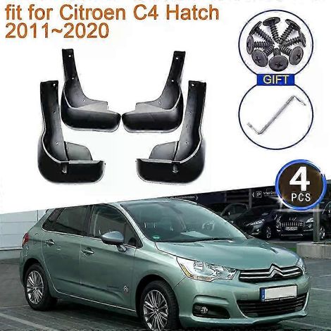 Garde-boue de haute qualité pour Citroën C4 Berline 2011-2020 - Accessoires 2014, 2013, 2012 - Bavettes, garde-boue avant et arrière - Style automobile (1/5)