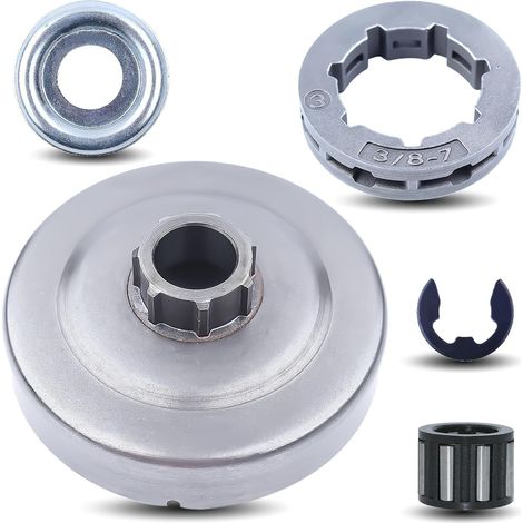 Kit de vis, ressorts et clips de tambour de pignon d'embrayage 1128 007 1000 pour tronçonneuse Stihl MS361 044046 MS440 MS460 (1/5)