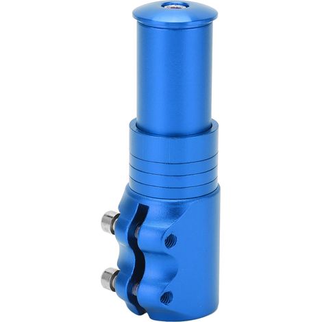 Rehausseur de guidon en alliage d'aluminium pour VTT, adaptateur pour fourche de 28,6 mm (1,13 pouce), bleu (1/5)