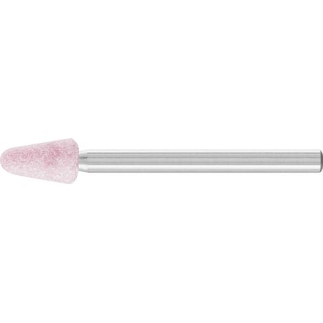 PFERD TOOLS STEEL EDGE Schleifstift Form B 44 Ø 6x10mm Schaft-Ø 3 mm A100 für Stahl- und Stahlguss 10 Stk