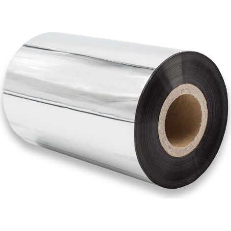 vhbw Thermal Ribbon compatible with Valentin CV6800 Label Printer, 100 mm x 300 m, Wax-Plus, Black
