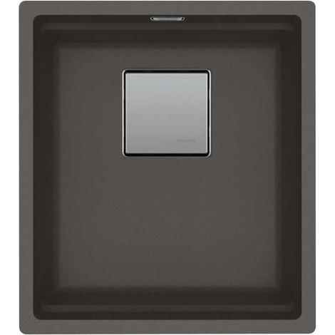 Evier Franke Kubus 2.0 Fragranit+ KNG110-37 - Gris Ardoise - Vidage : Manuel (1/2)
