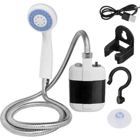 Douche de Camping , batterie électrique ABS de douche portable pour une utilisation en extérieur (1/5)