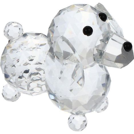 1 Stück Kristallhund-Figur-Kollektion