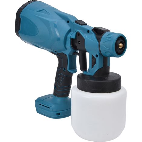 Pistolet à peinture électrique automatique portable à batterie pour une utilisation intérieure et extérieure. (1/5)