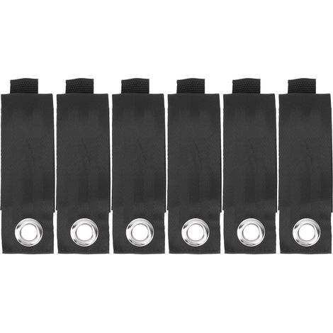 6 Pièces Sangles de Rangement avec Velcro pour Câbles et Cordons d'Alimentation (1/5)
