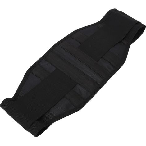 Ceinture lombaire auto-chauffante avec thérapie magnétique thermique, soutien lombaire pour hommes et femmes, taille XL, noire (1/5)