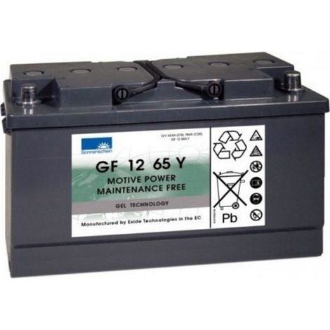 Batterie Gel SONNENSCHEIN GF Y 12 VOLTS GF12065Y L5 12V 78AH AMPS (EN) (1/2)