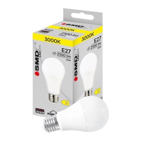 BOMBILLA LED SMD E27 15W WW A60 HOMELINE - SD-ZAR4816SL (1/3)