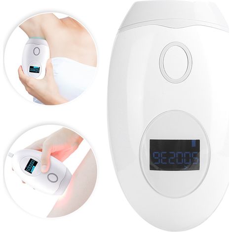 Épilateur Laser IPL pour Visage, Corps et Maillot, Appareil Épilation Lumière Pulsée avec Adaptateur International (1/5)