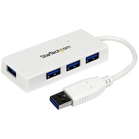 StarTech.com ST4300MINU3W hub & concentrateur USB 3.2 Gen 1 (3.1 Gen 1) Type-A 5000 Mbit/s (1/5)