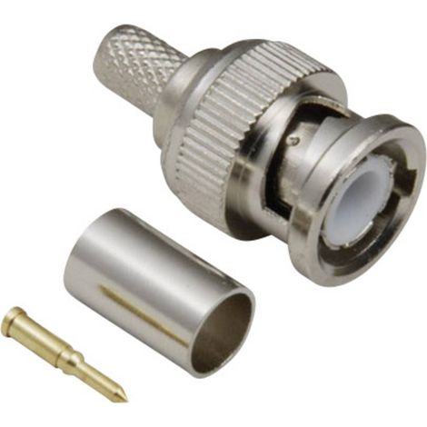 TRU COMPONENTS 1579562 Connecteur BNC mâle, droit 75 Ω 1 pc(s)