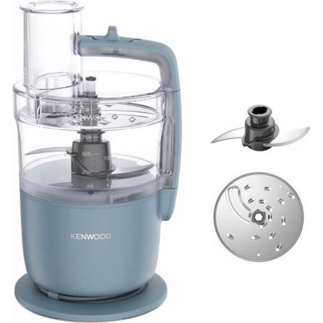 Robot multifonction KENWOOD FDP22.000GY - 1 vitesse + Pulse - 650W - Bol 1,3L + accessoires