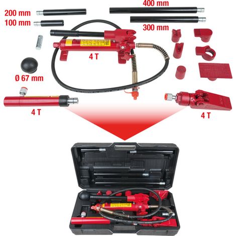 KS Tools Coffret de redressage de carrosserie VL 4 T (1/5)