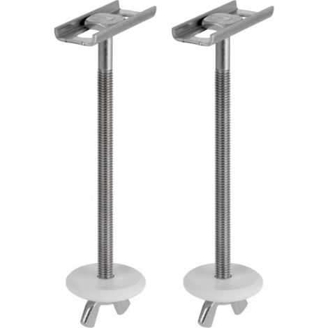 Geberit – Matériel de fixation pour réservoir apparent – Fixation en acier inoxydable – Longueur 200mm – Pour réservoirs AP128