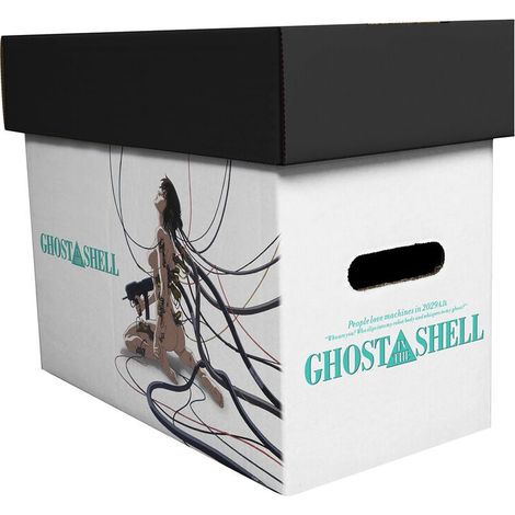 Boîte de rangement Ghost in the Shell, grande capacité, design durable