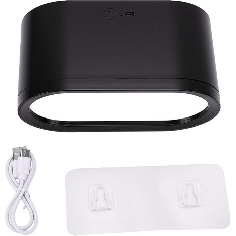 Porte-clés suspendu Infinity avec effet visuel 3D, capteur de mouvement et lumière LED pour fixation murale, idéal pour la décoration intérieure. (1/5)