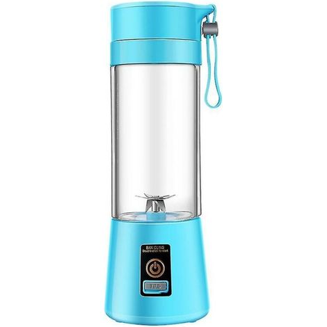 Mixeur électrique portable USB 400 ml pour fruits, smoothies et autres fruits.