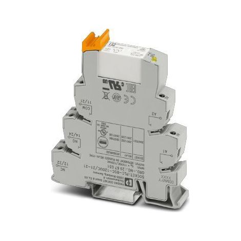 Relais d'interface Phoenix Contact PLC-RSC- 24UC/ 1/S/H, 24V c.a. / V c.c., 1 NO, montage Rail DIN ( Prix pour 1 )