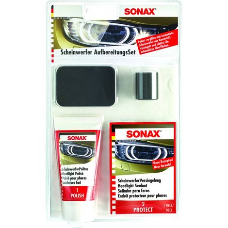 Sonax Kit de polish pour phares auto (1/4)