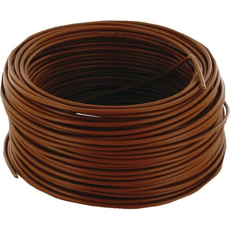 Cable el茅ctrico 1 x 1,5 mm虏 marr贸n UNIVERSAL KA1151
