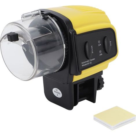 Minuterie électrique automatique numérique Portable en plastique, mangeoire pour Aquarium (1/5)