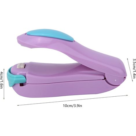 Scelleuse Portative Mini Electrique Thermique à Impulsion pour Emballage (Purple ABS) (1/5)
