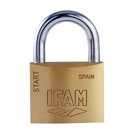 Coffret de 6 cadenas 50 laiton clés identiques 501 start sr50-1 ifam