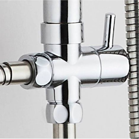 DEVIATORE COLONNA DOCCIA LX-4001 CROMO GROENLANDIA