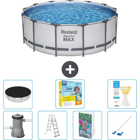Bestway Steel Pro MAX Rund - 427x84 cm - 8-teilig S544