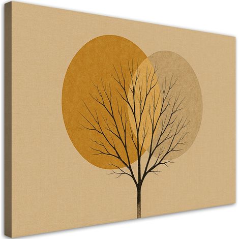 Wandbild Japandi Baum Abstraktion 60x40 cm (1/5)