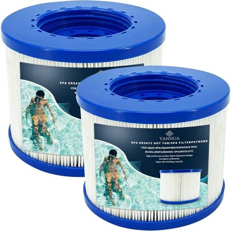 Filtre de Spa à Visser.Compatible pour Cosy Spa. Clever Spa et de Plus.Filtre à Vis pour Spa Gonflable pour Spa Rechange Filtre (2) (1/5)