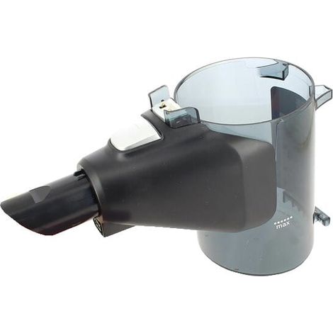 Bac à poussière noir sans filtre pour Aspirateur BOSCH 12037880 (1/2)