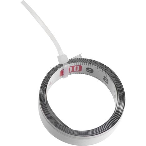 SHINEOFI Règle de Mesure Auto Adhésive Acier Échelle Métrique pour Travaux de Installation sur Tables Machines