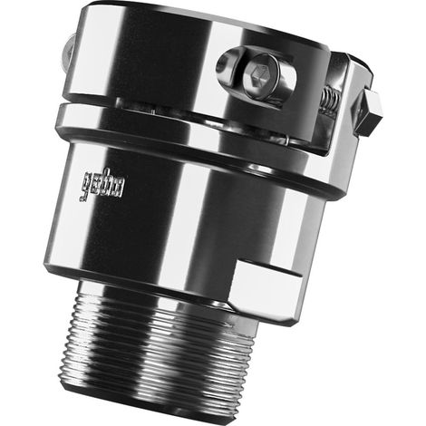 GEBO minigebo Kompaktadapter MS vernickelt - AG 1 Zoll x Ø 33,7 mm - für Stahlrohr (1/5)