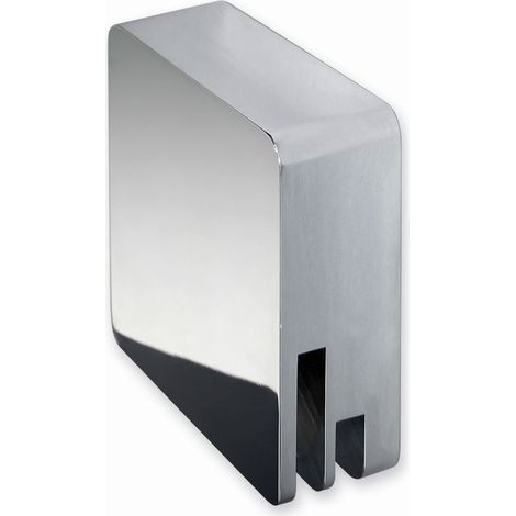 RAK Square Freeflow Overflow Bath Filler with Click Clack Waste - Chrome (1/2)