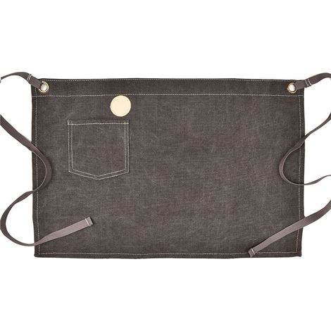 Tablier Taille - Tablier Demi Longueur avec Poches - Tablier Professionnel Imperméable pour Serveur Serveuse Cuisinier Barista - 1 Pièce (1/5)