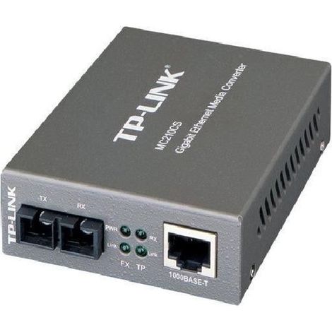TP-LINK MC210CS Convertidor de Medios Monomodo Gigabit (1/8)