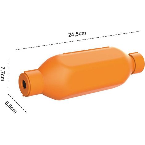 SCATOLA DI PROTEZIONE STAGNA  PER SPINA E PRESA VOLANTE IP44 (1/3)
