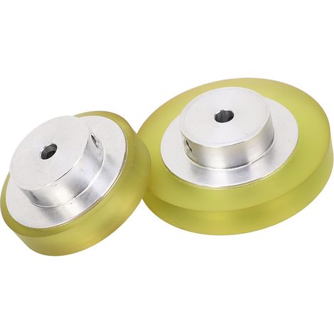 Jeu de 2 roues de compteur d'un mètre de long, compact et stable, avec encodeur et roue synchrone de diamètre 6 mm. (1/5)