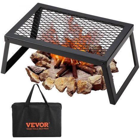 Grille Pliante 458 x 305 x 205 mm Gril de Feu de Camp Portable (1/5)