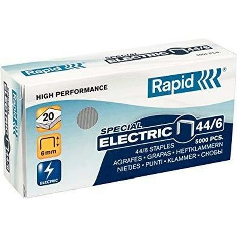Rapid-Heftklammern strong 44/6 verzinkt -Box von 5000-.