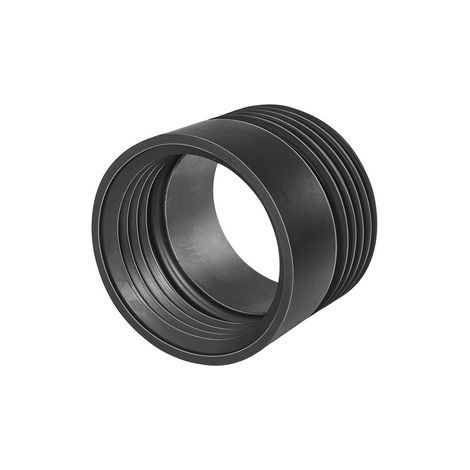 PROLUNGA WC DIRITTA IN GOMMA NERA- D. Est. 115 mm - Int. 95 mm- G.M.P- pezzi 1
