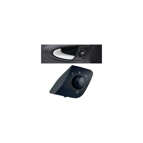 Bouton de réglage du rétroviseur latéral extérieur pour Seat Ibiza 2009-2015 6J1959565 (1/5)
