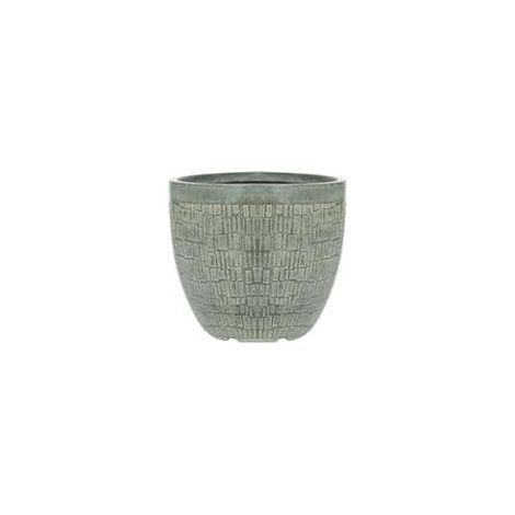 FIORIREA DEAN IN ARGILLA TONDA D.32XH31CM GRIGIO -