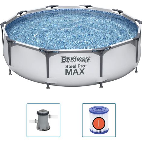 Set de piscina Steel Pro MAX 305x76 cm Bestway (1/5)