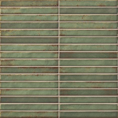 LA PLATERA PENCIL RAKU EMERALD 35x35 Azulejo Pasta Blanca - ref: 353BPLPREMX