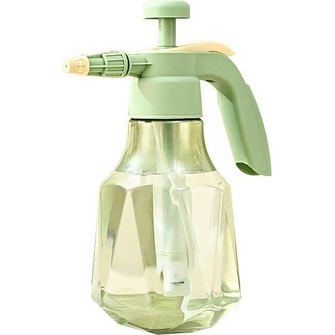 Handgehaltener Gartensprüher 51 oz / 68 oz – Einstellbare Sprühdüse, Drucksprühgerät, für Hausreinigung, Garten, Autopflege und Reinigung (51 oz, grün)